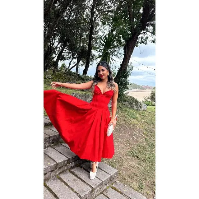 Elegance Strapless Sweetheart A-Line Prom Dress