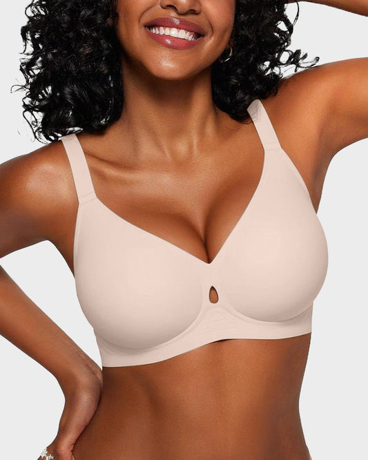 Invisible Jelly Lift Bra | Water Drop Hollow Wireless Bra