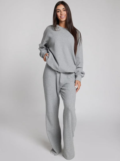 Premium Waffle Loungewear Set | Women's Long Sleeve