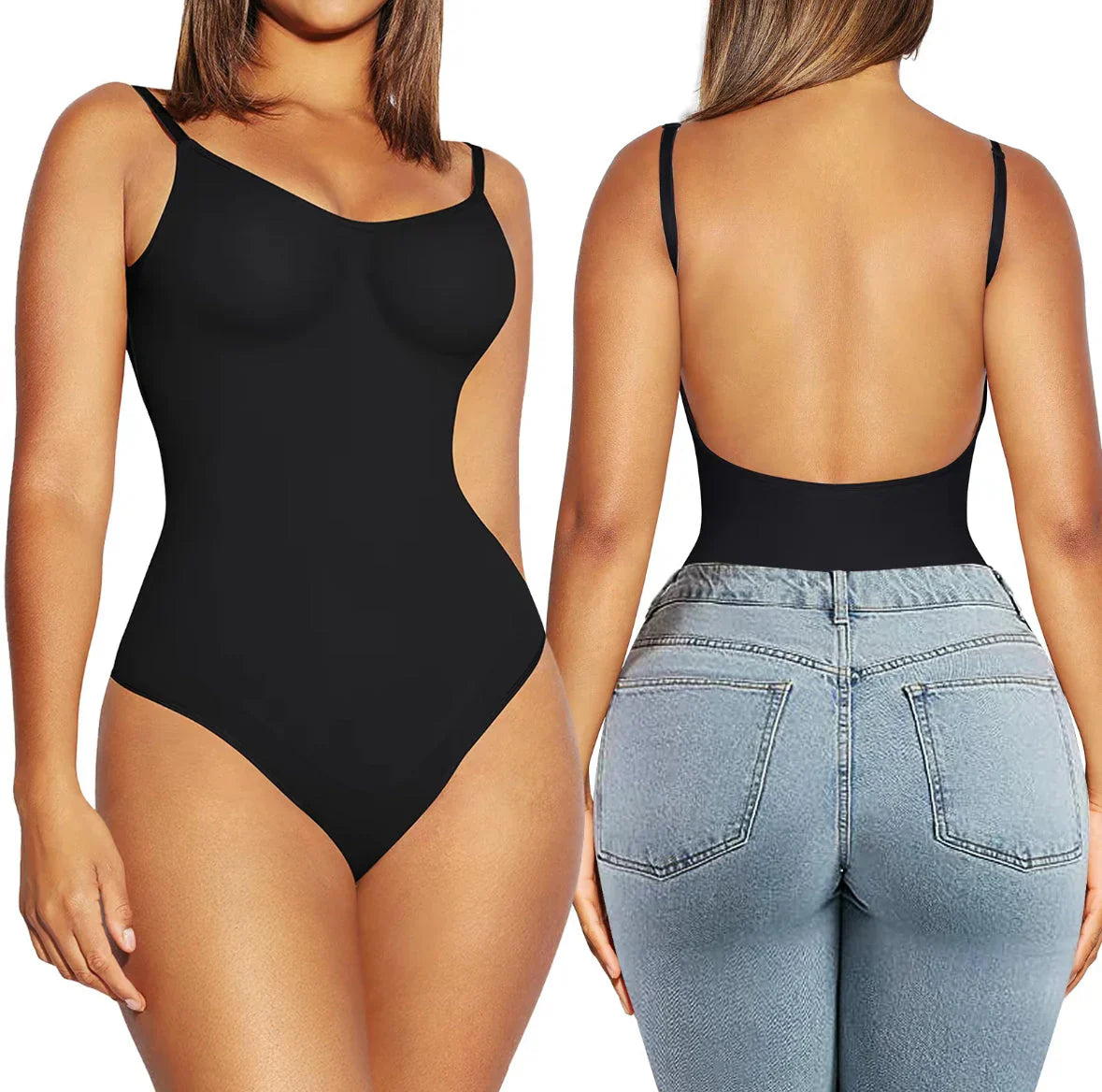 Snatched Bodysuit | Seamless Waist Sculpting Shapewear