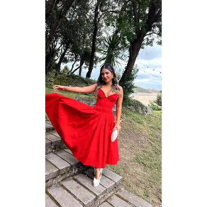 Elegance Strapless Sweetheart A-Line Prom Dress