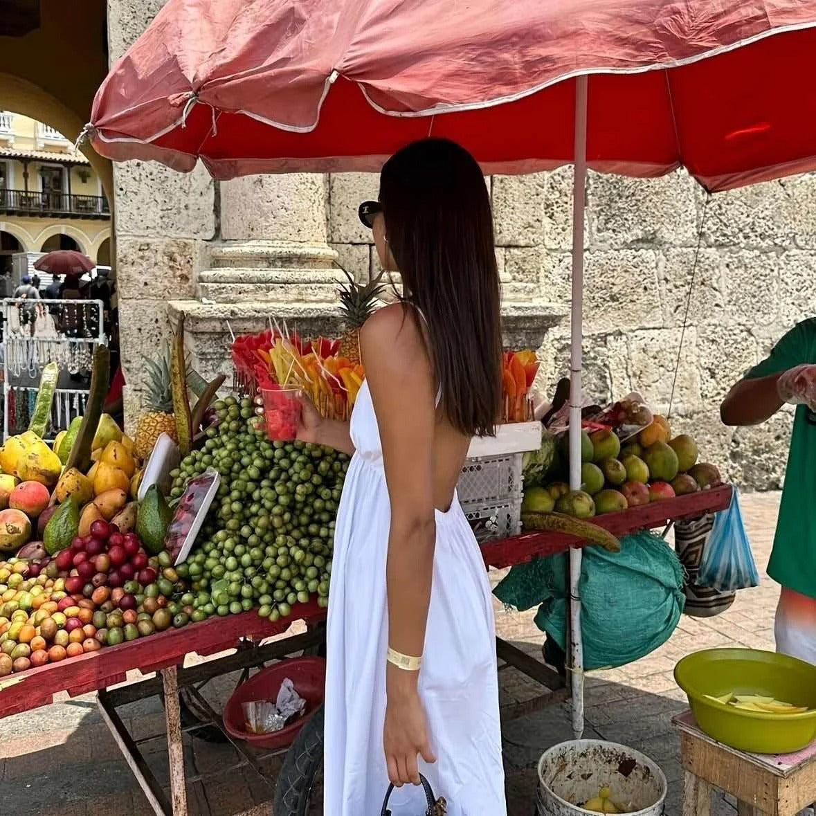 Chloe Cami V-Neck Summer Maxi Dress