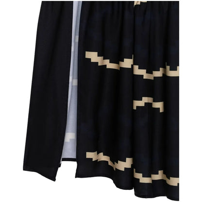 Summer Tiered Halterneck Maxi Dress with Side Slit