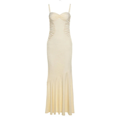 Elena Lace Corset Mermaid Maxi Dress